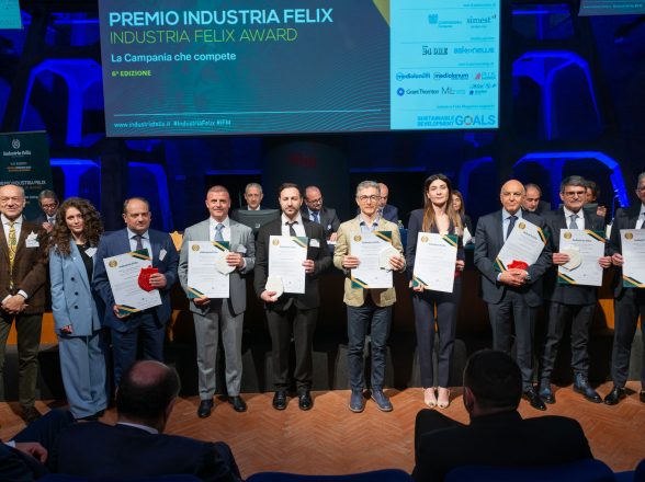 Ancora un riconoscimento al 49° evento del Premio Industria Felix, edizione de “La Campania che compete”.